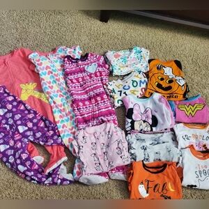 2T Colorful Toddler Pijama Bundle